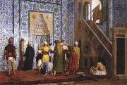 Jean - Leon Gerome The Blue Mosque oil painting artist